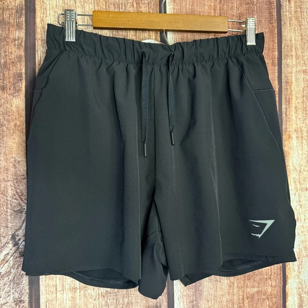 Gymshark Black Athletic Shorts